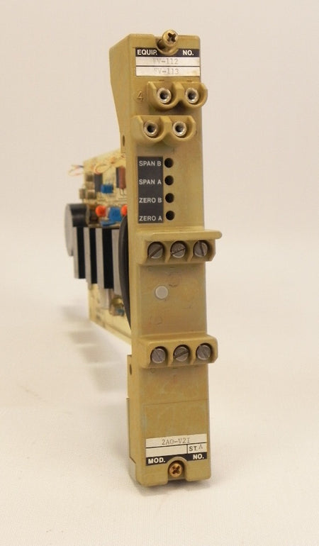 Foxboro Converter Module 2AO-V2I - Advance Operations