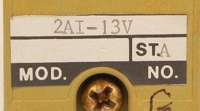 Foxboro Converter Module 2AI-I3V - Advance Operations