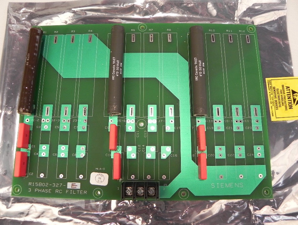 Siemens 3 Phase RC Filter R15B02-327-E - Advance Operations