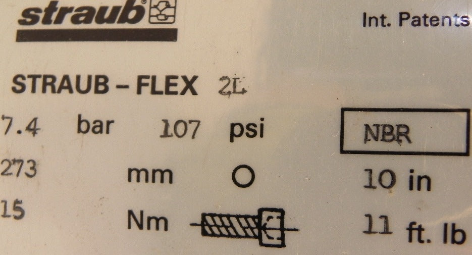 Tadco Straub-Flex 2L 273 mm/ 10 in - Advance Operations