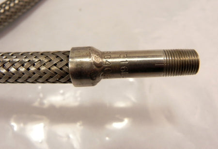 Flex Pression SS Flexible Hose Assy 1/8" NPT x 100" - Advance Operations