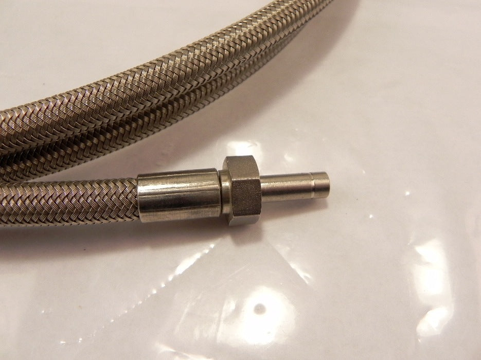 Flex Pression SS Flexible Hose Assy 1/4" x 70" - Advance Operations