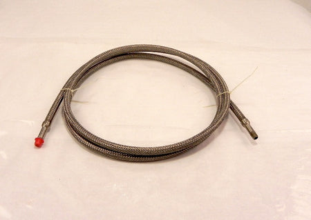 Flex Pression SS Flexible Hose Assy 1/8" NPT x 98" - Advance Operations