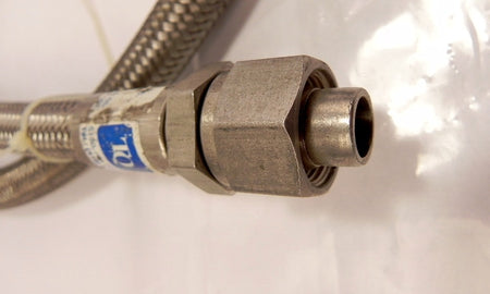 Flex Pression SS Braided Hose Assy 1/2" NPT x 66" - Advance Operations