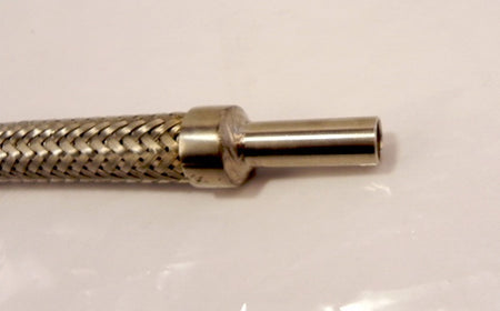 Flex Pression SS Braided Hose Assy 1/2" x 24" - Advance Operations