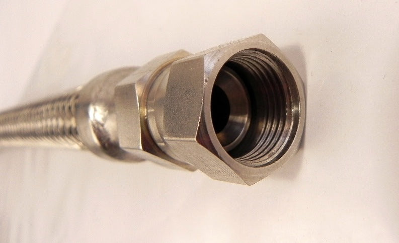 Flex Pression SS Braided Hose Assy 1/2" JIC x 36" - Advance Operations