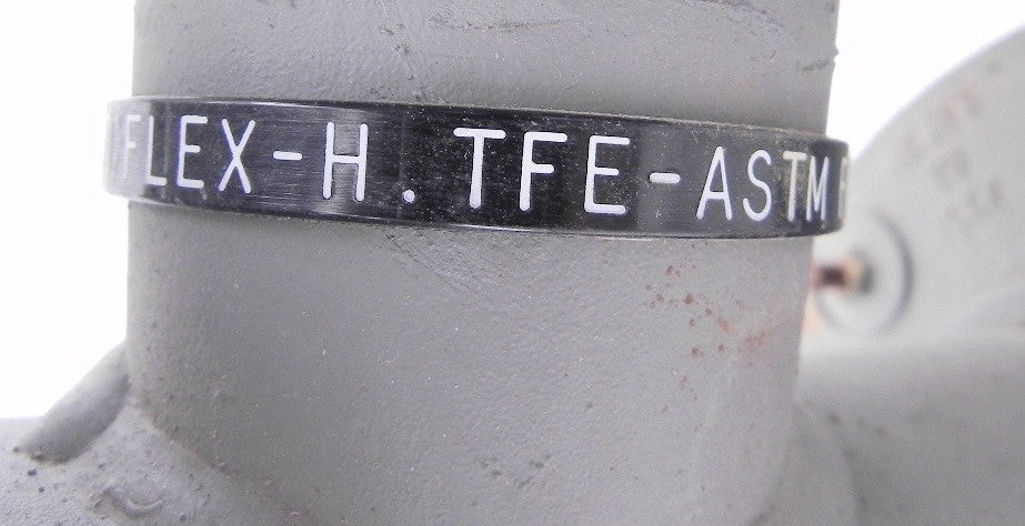 Resistoflex TFE Lined Reducing Tee 4" X 2" - Advance Operations