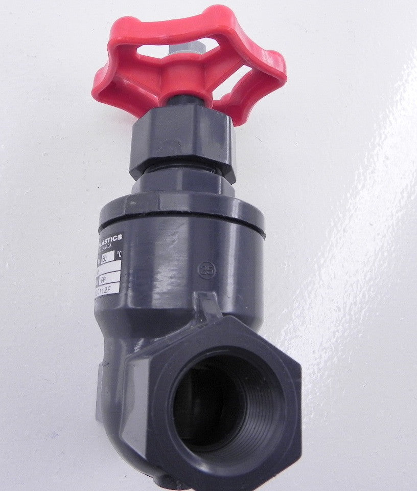 Chemline Plastics Globe Valve 1" 01K00112F - Advance Operations