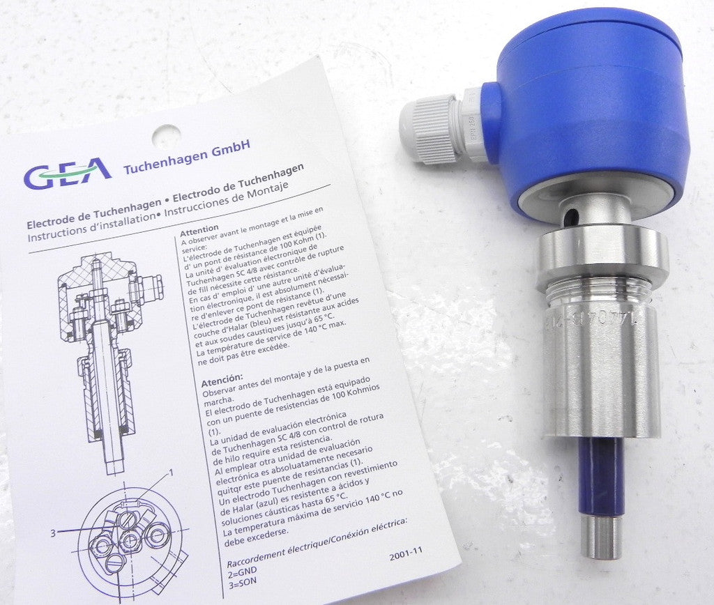 GEA Tuchenhagen Level Electrode Varivent TLEA-ZA-A-KE1 - Advance Operations