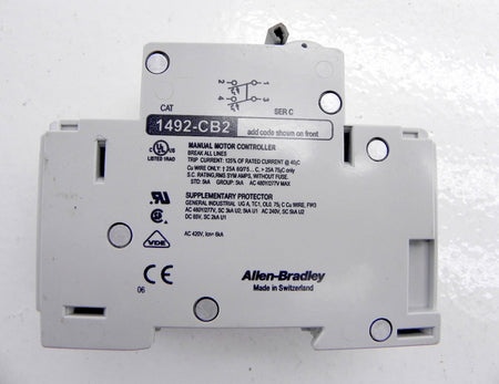 Allen-Bradley Breaker 1492-CB2 G320 - Advance Operations