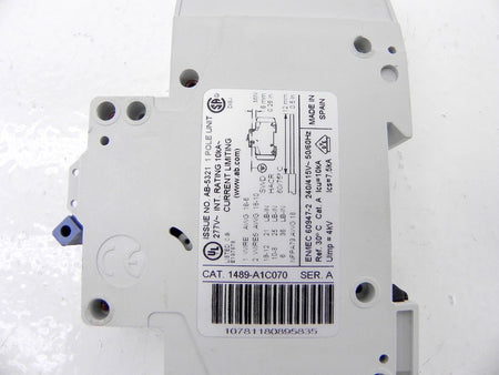 Allen-Bradley Current Limiting Breaker 1489-A1C070 - Advance Operations