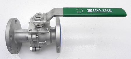 Inline Stainless Full Port Ball Valve 209F 1-1/2" 209D6666CTA2S ANSI 150 Flanged - Advance Operations