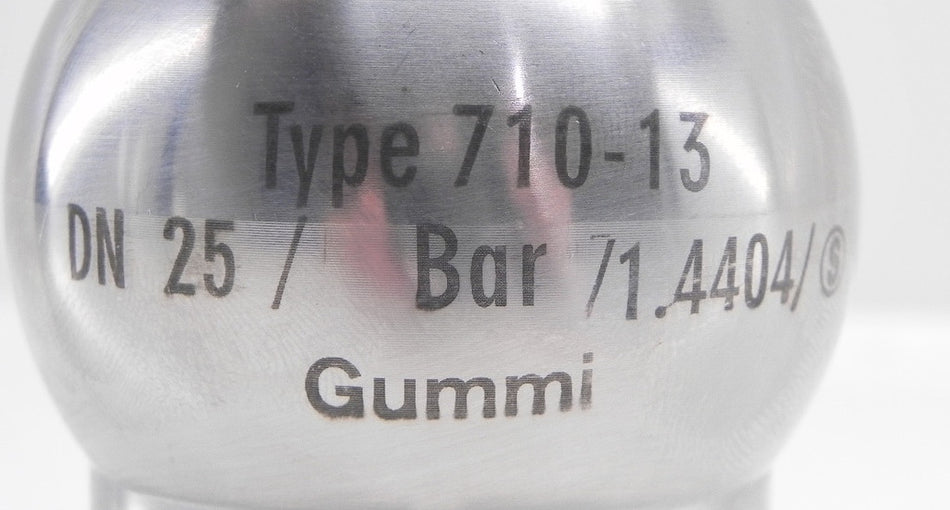 Südmo / Sudmo Sanitary Valve Type 710-13 - Advance Operations