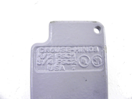 Crouse-Hinds Single Gang Device Box FSC2 - Advance Operations