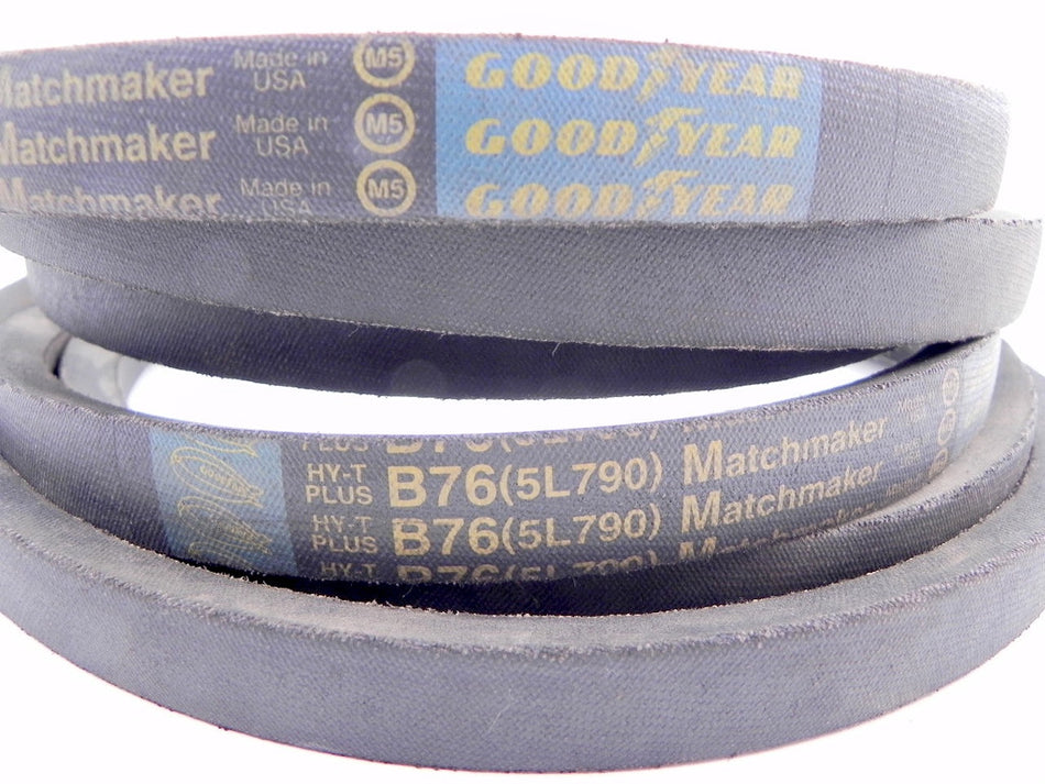 Goodyear HY-T Plus V-Belt B76 (Lot of 3) - Advance Operations