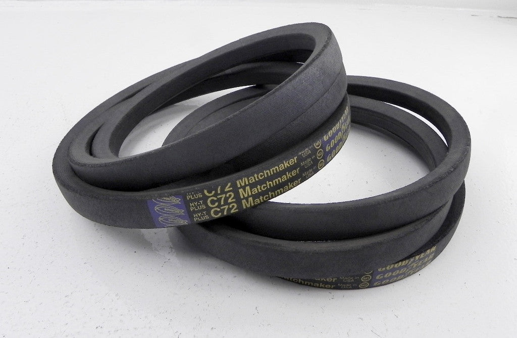 Goodyear HY-T Plus V-Belt C72 (Lot of 2) - Advance Operations
