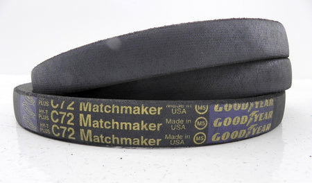 Goodyear HY-T Plus V-Belt C72 (Lot of 2) - Advance Operations