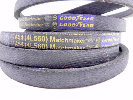 Goodyear HY-T Plus V-Belt A54 (Lot of 3) - Advance Operations