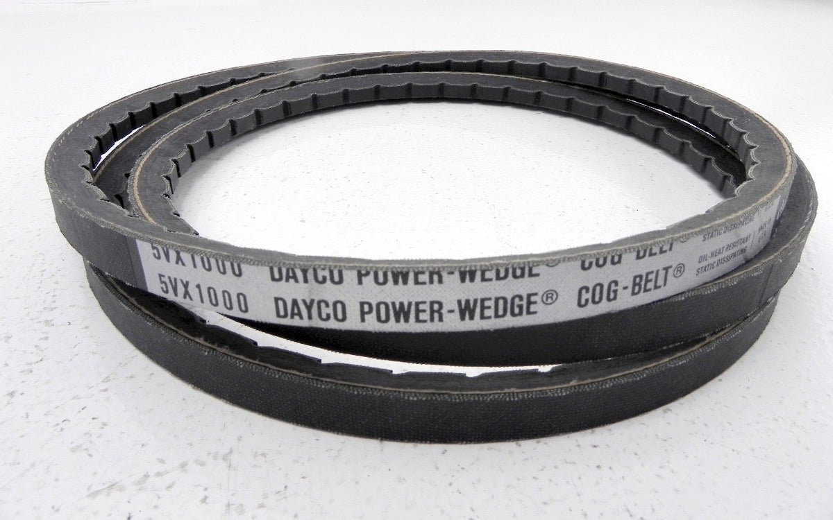 Dayco Power Wedge Cog Belt 5VX1000 - Advance Operations