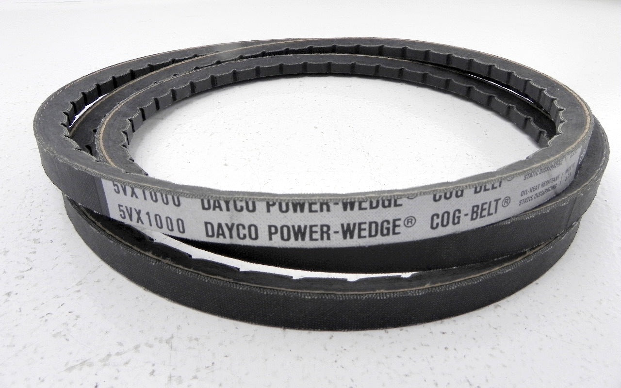 Dayco Power Wedge Cog Belt 5VX1000 - Advance Operations