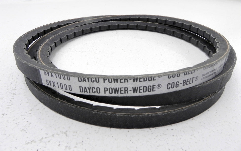 Dayco Power Wedge Cog Belt 5VX1000 - Advance Operations