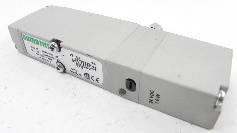 Numatics Valve 120 psig-air 051BA4R5MN11B61 - Advance Operations
