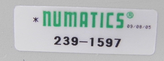 Numatics Valve Speed Control & Manifold (Base) 239-1597 - Advance Operations