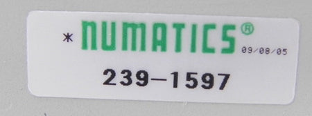 Numatics Valve Speed Control & Manifold (Base) 239-1597 - Advance Operations