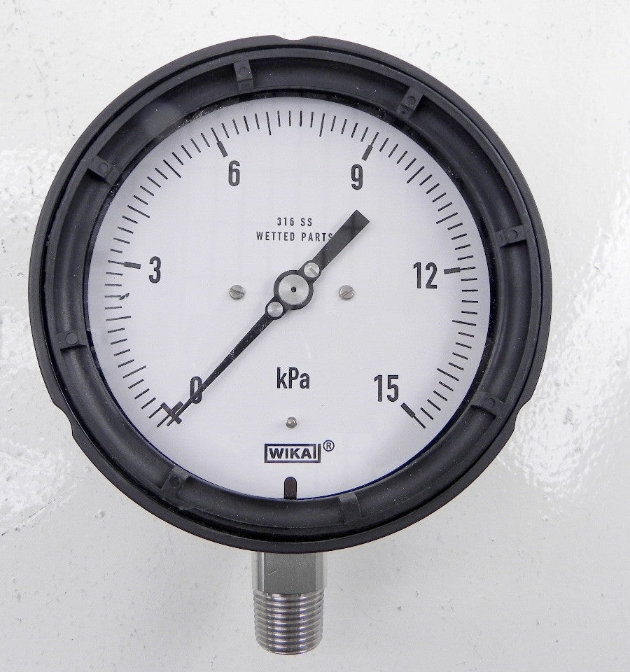 Wika Capsule Pressure Gauge 632.34  4-1/2" - Advance Operations