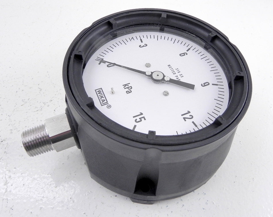 Wika Capsule Pressure Gauge 632.34  4-1/2" - Advance Operations