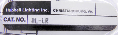 Hubbell Lighting Lower Luminaire Retainer BL-LR  (8) - Advance Operations