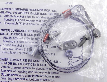 Hubbell Lighting Lower Luminaire Retainer BL-LR  (8) - Advance Operations