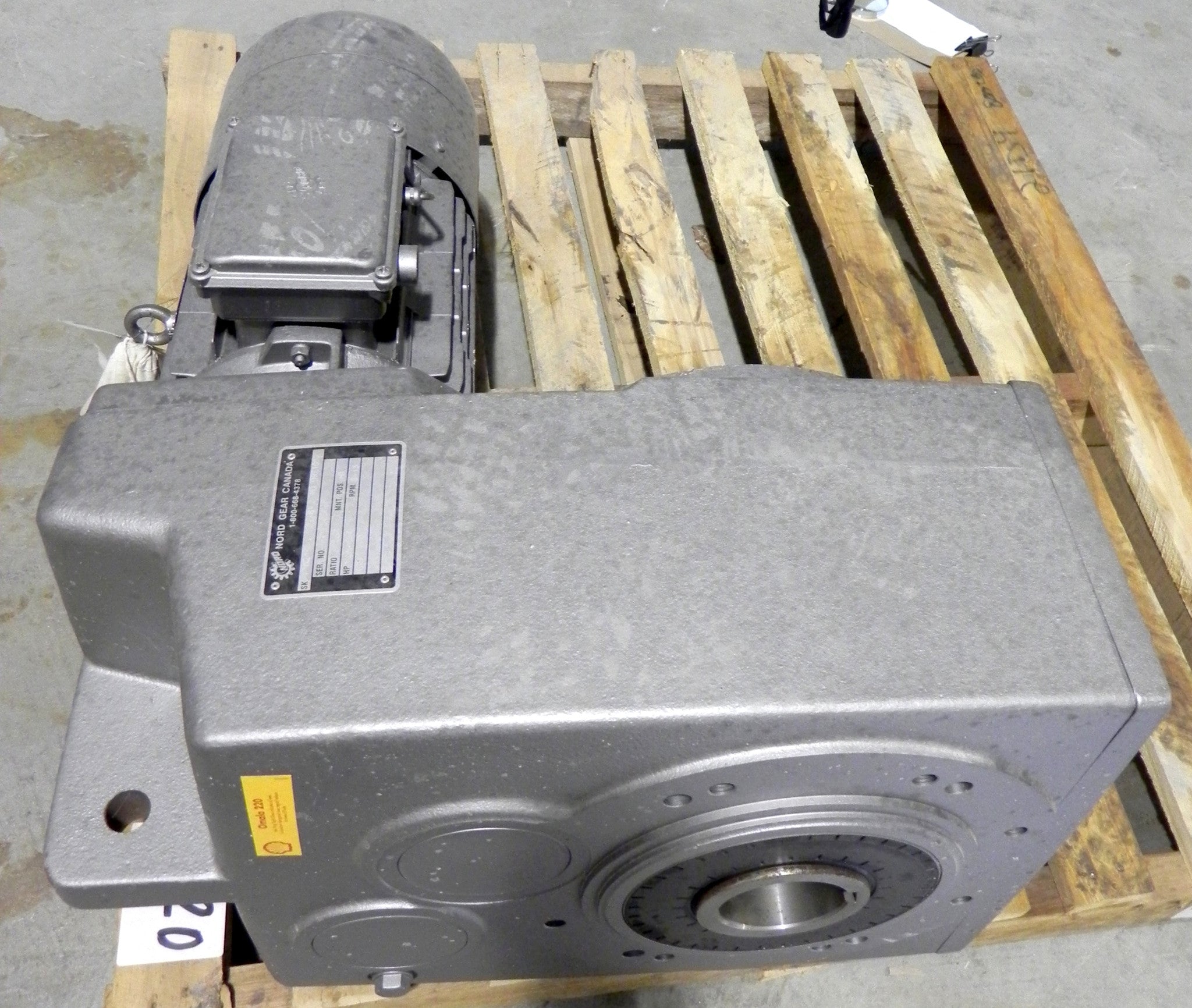 Nord Clincher Shaft Mount Gearmotor 7382AG-132 S/8-2 - Advance Operations