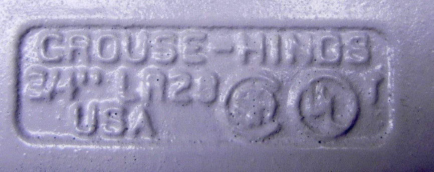 Crouse-Hinds Conduit Outlet Condulet LR28 3/4" (5 pcs) - Advance Operations