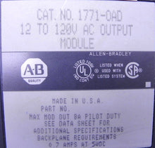 Load image into Gallery viewer, Allen-Bradley Output Module 1771-OAD - Advance Operations
