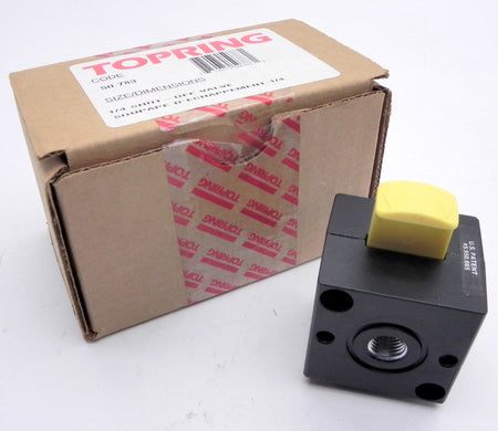 Topring Shut-Off Valve 1/4" 50.783 - Advance Operations