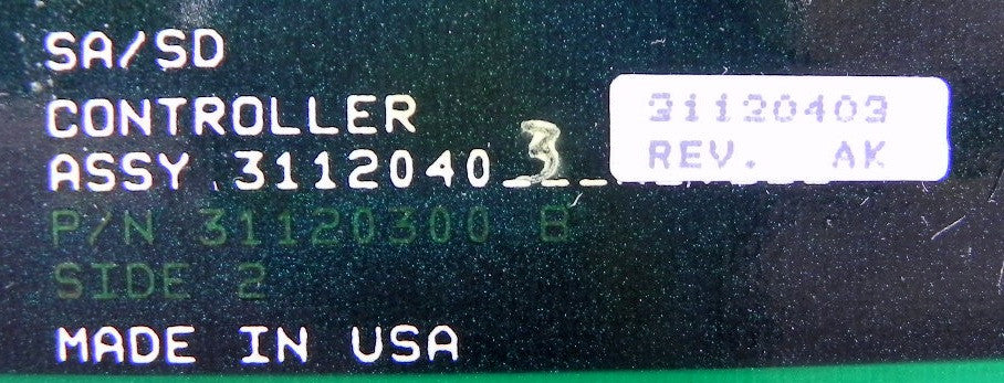 SA SD Controller Circuit Board Card 31120300 B - Advance Operations
