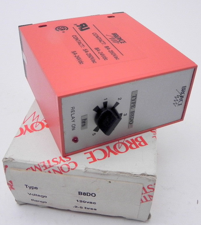 Broyce Delay Timer 0.2 to 5 hrs. B8DO - Advance Operations