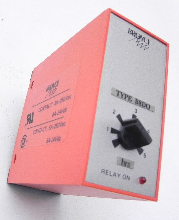 Broyce Delay Timer 0.2 to 5 hrs. B8DO - Advance Operations