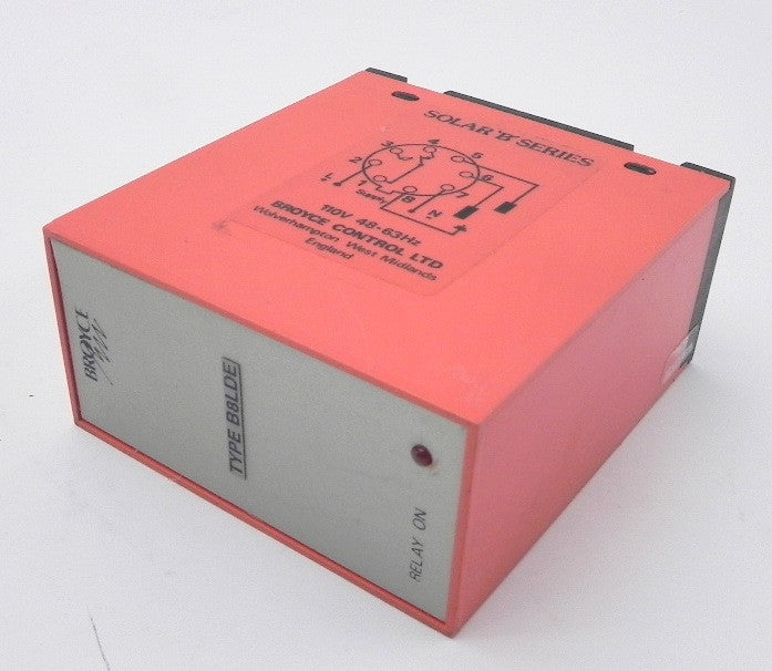 Broyce Controls Relay B8LDE - Advance Operations