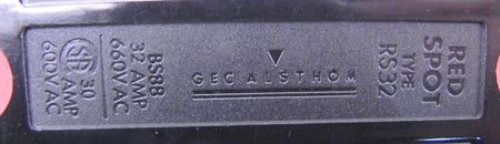 Gec Alsthom Red Spot Fuse Block Holder Type RS32 (2) - Advance Operations