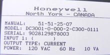 Load image into Gallery viewer, Honeywell Temperature Controller DC300100002C3000111 - Advance Operations
