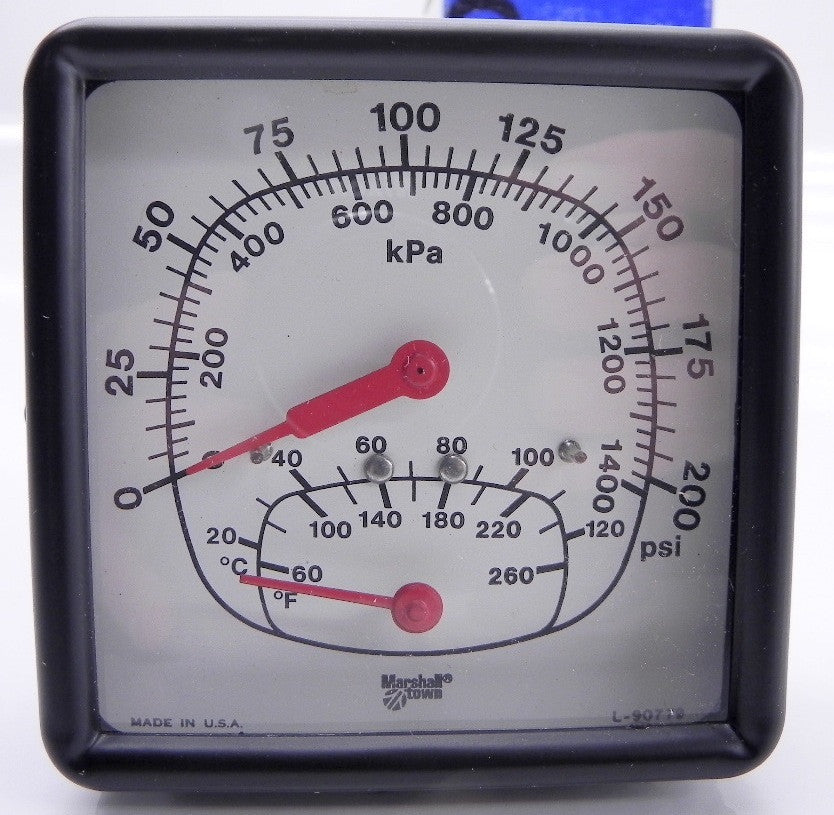 Marshalltown Pressure & Temperature Gauge G10347 - Advance Operations