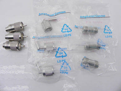 Amphenol RF Connectors 182101-10 182109 83-1SP-1050 - Advance Operations