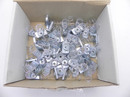 Cooper B-Line Zink Spring Lock Nut N224 1/4 (Lot of 56) - Advance Operations