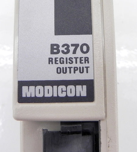 Gould Modicon Register Output B370 - Advance Operations