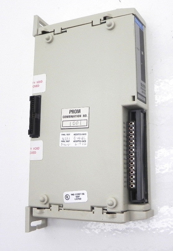 Gould Modicon Register Output B370 - Advance Operations
