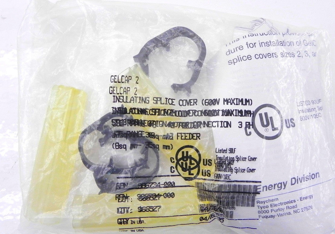 Tyco Raychem Insulating Splice Cover Gelcap-2 (4) - Advance Operations