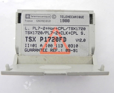 Telemecanique PL7-2 Software TSX P1720FD - Advance Operations