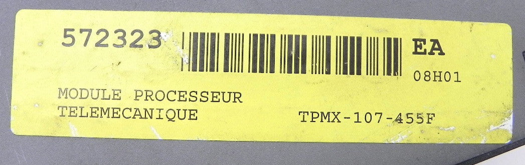 Telemecanique Processor Module TPMX107455 - Advance Operations